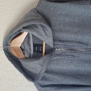 RVCA men's zip-up hooded sweater